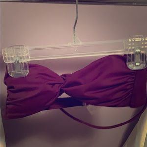 Victoria Sectet bandeau bikini top